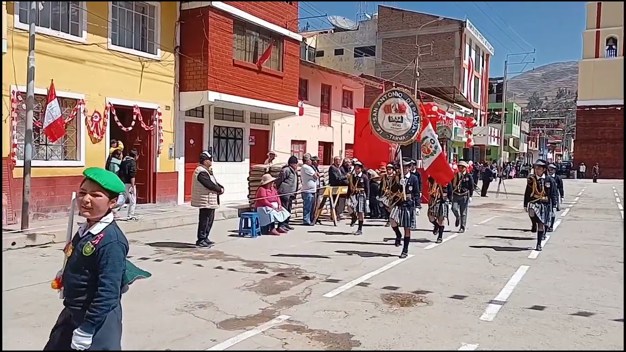 PALCAMAYO EN 28 DE JULIO.DESFILE, MESA DE ONCE, CASTILLOS...