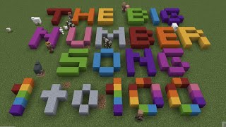 Big Number Song｜1-100 Song｜Numberblocks｜Minecraft｜Learn to count｜Song for kids