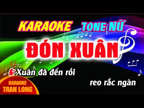 Đón Xuân Karaoke Tone nữ