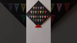 Craft of kite and umbrella