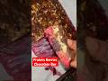 Protein Berries Chocolate Bar #shorts #proteinbars #healthytreat #healthydessert #chocolatetreat