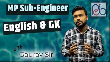 A new course is starting for MP Sub-Engineer | MP Sub-Engineer Crash Course | by Gaurav Sir