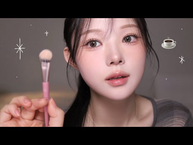 모카무스 메이크업 ASMR ⸝ ⸝🤎 노토킹 𐬹 ˙ 。 ˚ ⠀༘