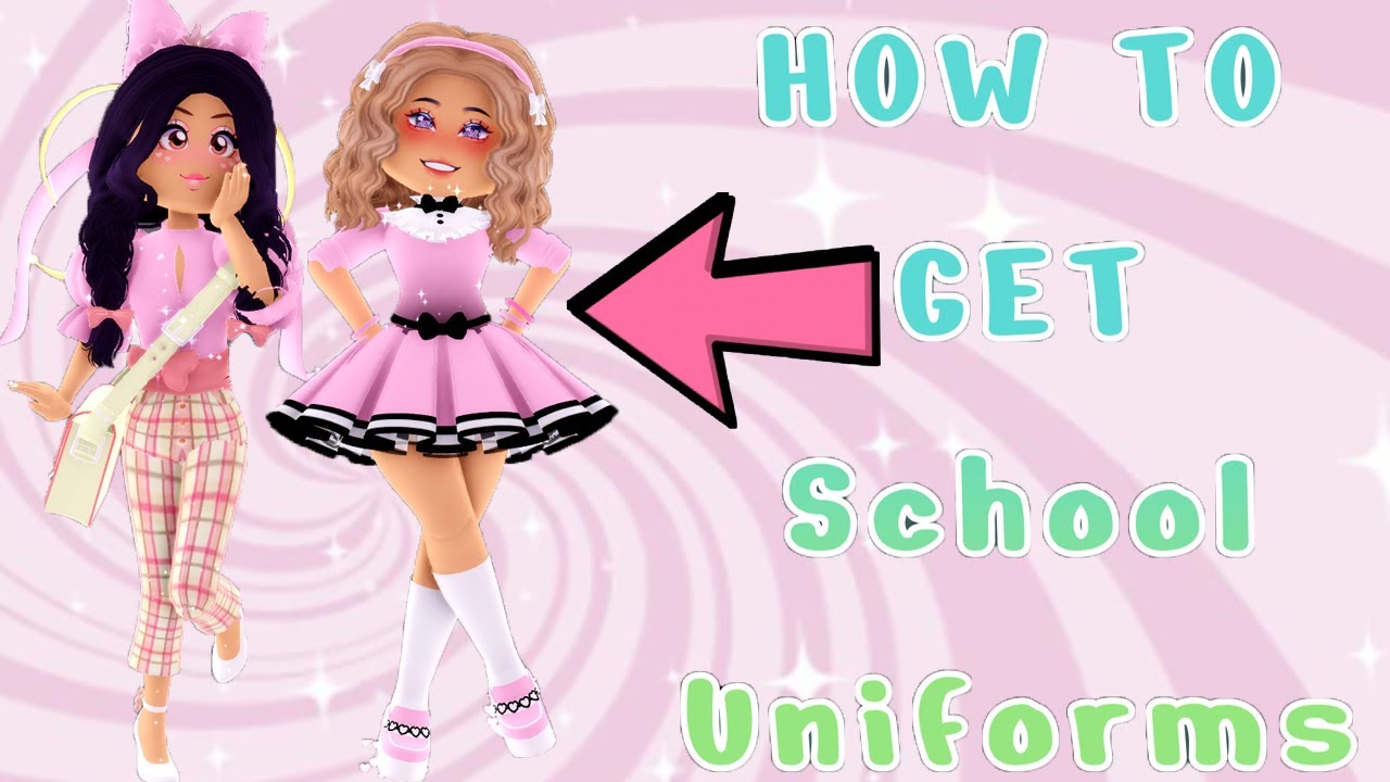 HOW TO Get School Uniforms In Royale High Roblox Outfit Ideas 