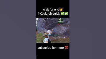 1v2 clutch 💥impossible fpp✅