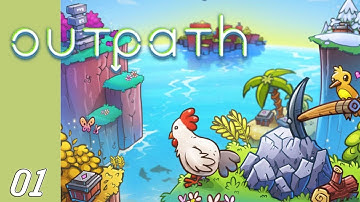 Outpath EP. 01 | If Forager and Minecraft had a baby you would get this amazing game!