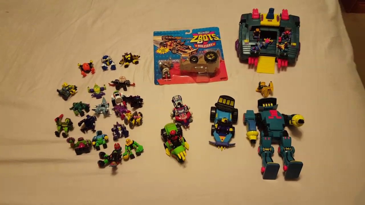 Vintage Toy Freedom - Z-bots Military Combots "Kombat Tracker w/ Mongor" 1992