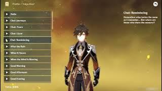 Osmanthus Wine - Zhongli [Different Languages]