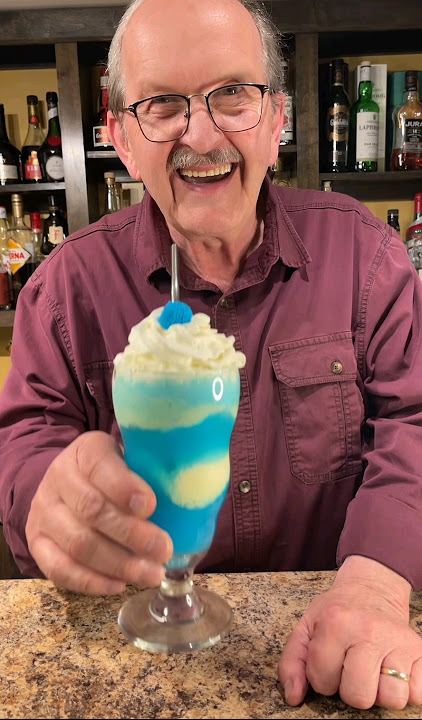 Toxic Waste Blue Raspberry Float