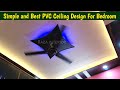 10×11 Bedrooom PVC Ceiling Design by @Raza_Interior | PVC Ceiling Design Cost and detail in hindi