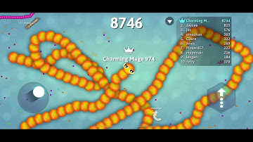 Snake.io iPhone 16 Pro Max #snakeio #iphone16promax #iphone #mobilegaming