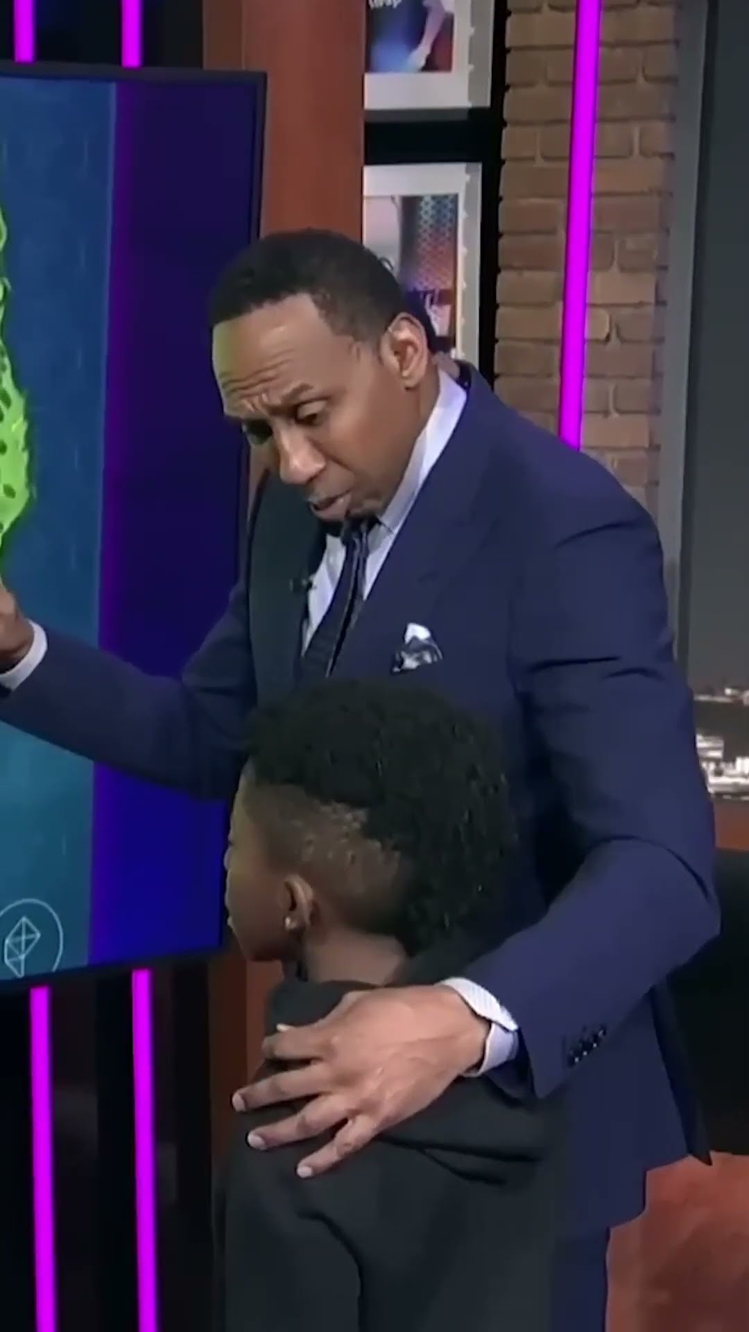 Stephen A.'s nephew teaches him about OG Fortnite ? (via @stephenasmith)