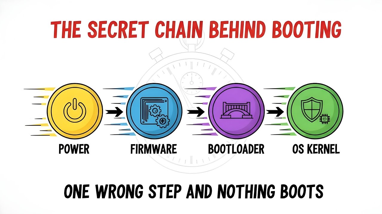 Что на самом деле происходит, когда вы включаете компьютер?