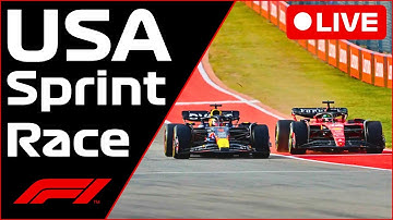 🔴F1 LIVE - USA GP SPRINT RACE - Commentary + Timing