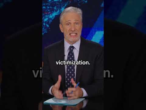 ?Their victimhood is their entire brand? - #JonStewart on the right?s obsession with #cancelculture