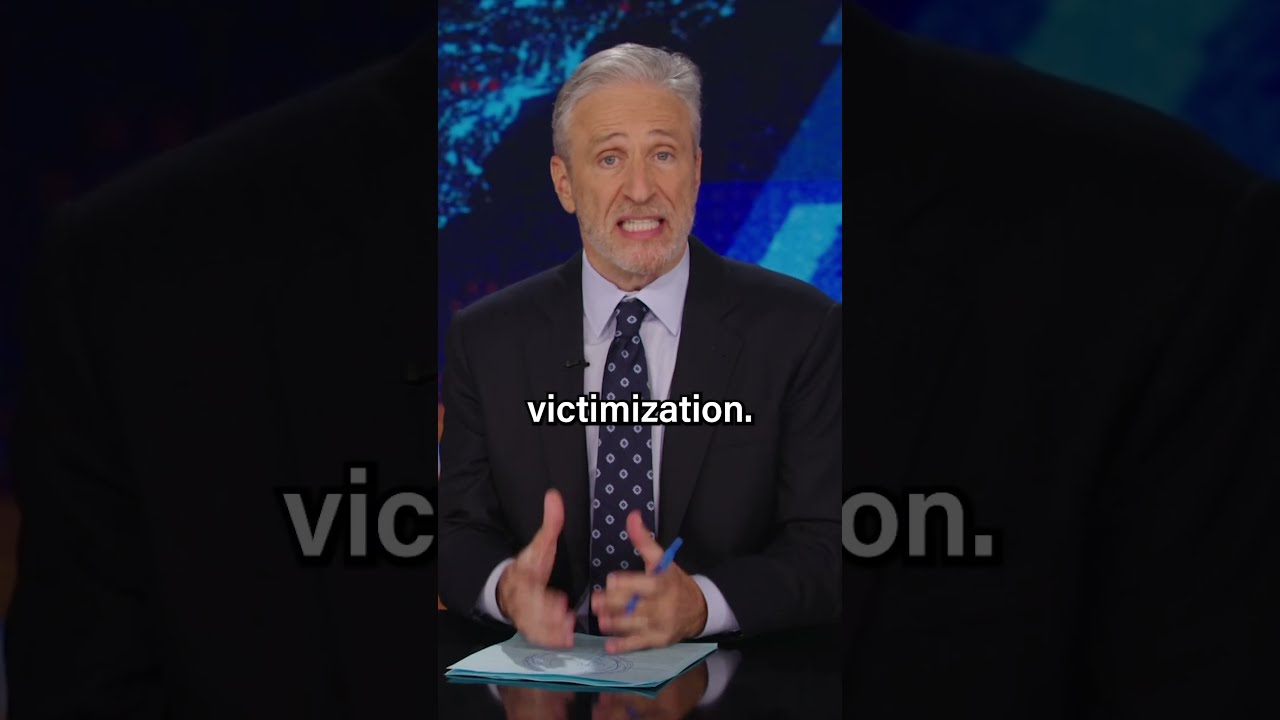  Their Victimhood Is Entire Brand JonStewart On The Right S Obsession With Cancelculture