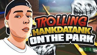 HANK RAGE QUIT NBA 2K17 AFTER THIS! TROLLING YOUTUBERS ON MYPARK