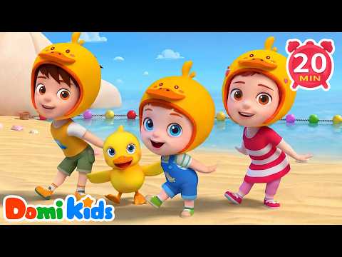 Clap and Dance with the Animal Friends! 🎵 ｜ Animal Dance ｜ Nursery Rhymes ｜ Domi Kids