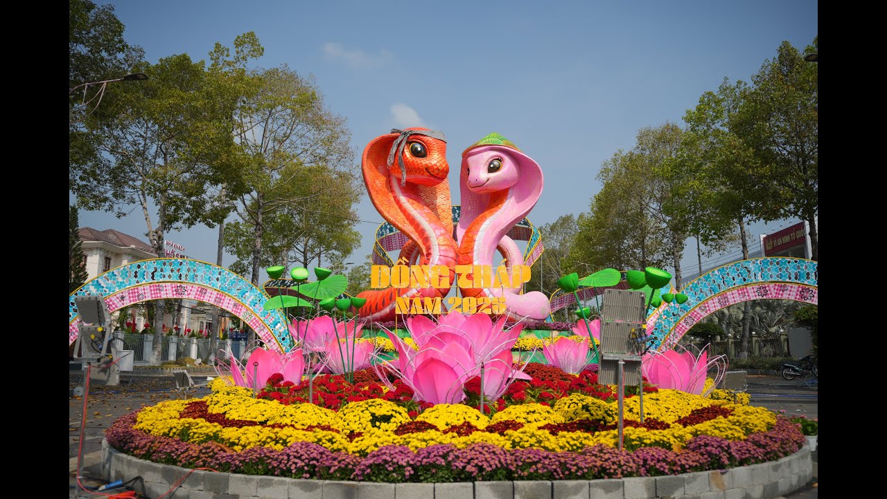 ĐƯỜNG HOA CAO LÃNH XUÂN ẤT TỴ 2025 | AGS LANDSCAPE