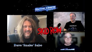 Skid Row Dave' Snake' Sabo Interview-'The Gang's Is all Here' Album Details & Skid Row Early Days