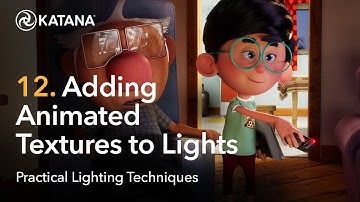 Practical lighting with Katana and Arnold: Adding animated textures to lights