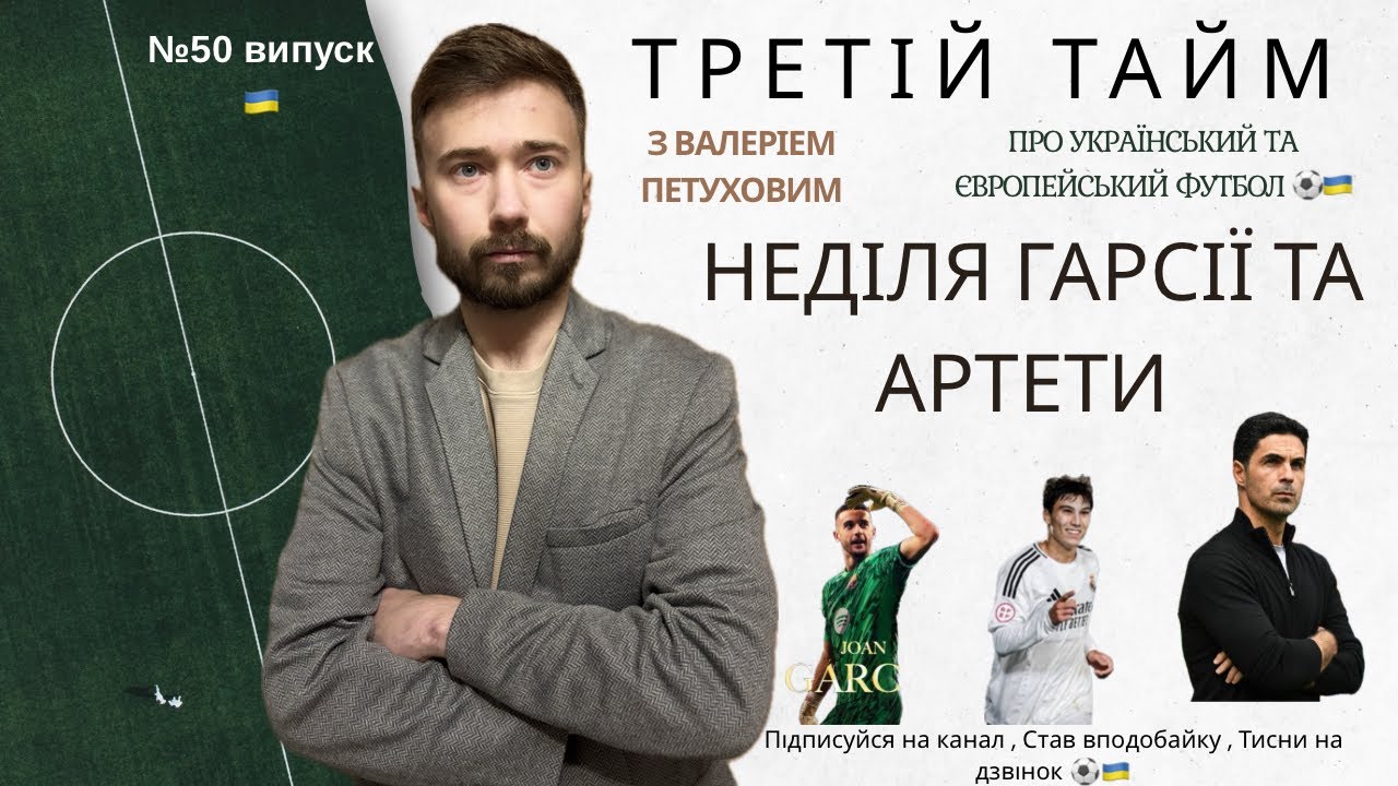 БАРСА ВІДСКОЧИЛА,АРСЕНАЛ ВІДІРВАВСЯ НА 6 ОЧОК,БОРОТЬБА В ІТАЛІЇ. Це №50 випуск проєкту «ТРЕТІЙ ТАЙМ»