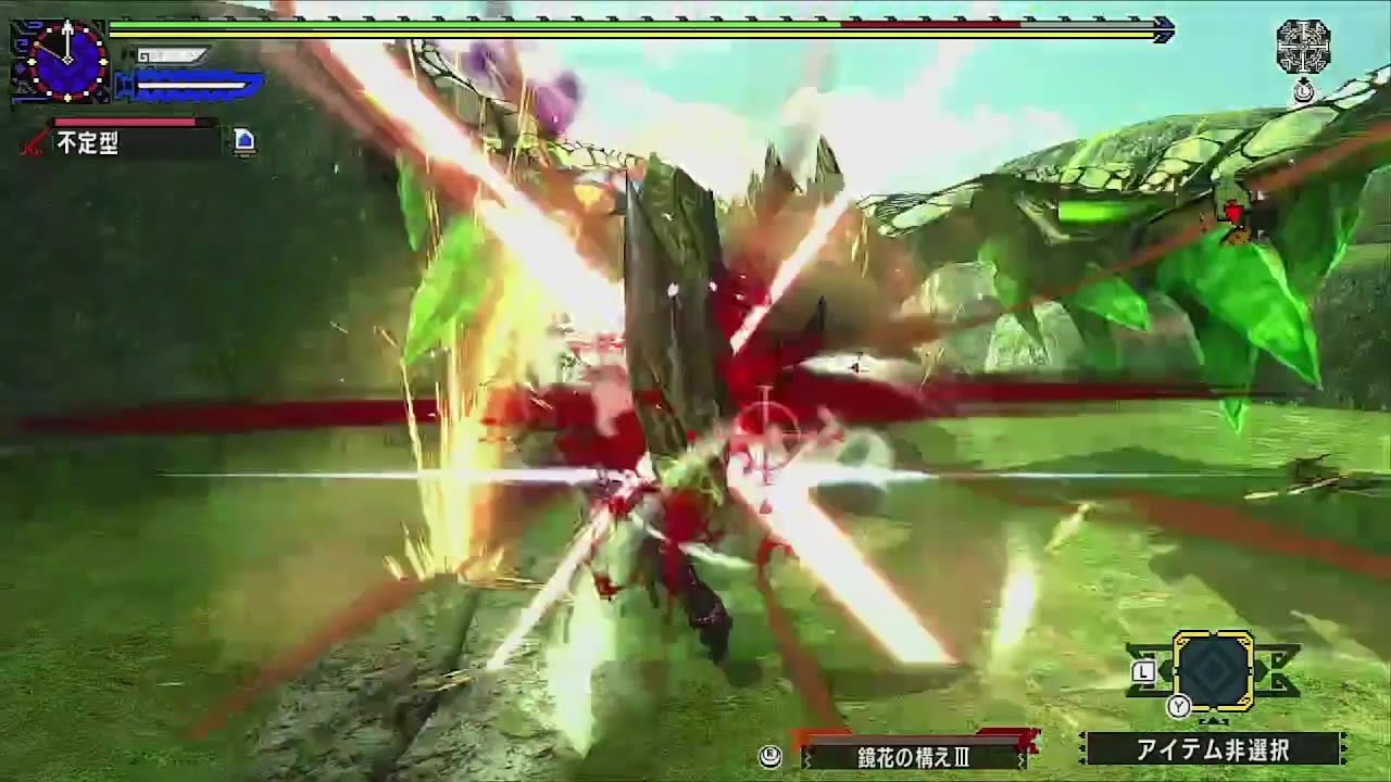 【MHXX】森丘で暴虐の限りをつくすもの　ブレイヴ太刀　03'59"41