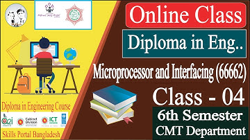 Microprocessor and Interfacing (66662) Class 04 | 6th CMT Department | Skills Portal Bangladesh