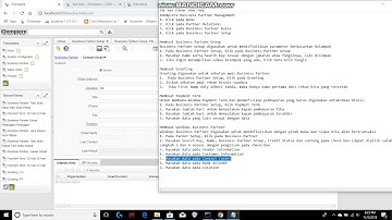 Idempiere Business Partner Management