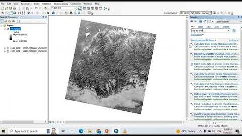 How to make Normalized Difference Water Index (NDWI) map using ArcGis by 02230251