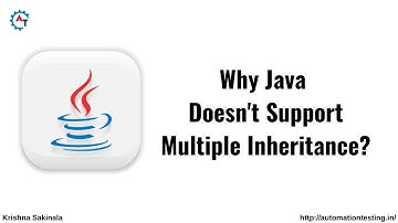 Why Java Does Not Support Multiple Inheritance | Multiple Inheritance in Java