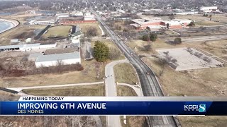 Des Moines looks to improve 6th Avenue by expanding streetscape project