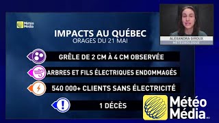 Orages violents : l'heure est au bilan