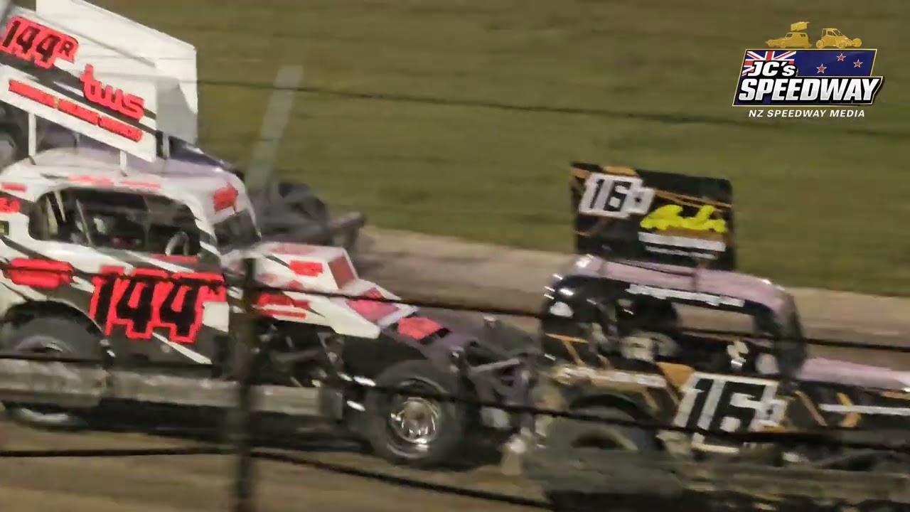 Stockcars - Huntly Speedway - 28/2/26