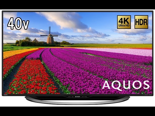 シャープ LC-40U45 液晶テレビ アクオス 40V 4K YouTube