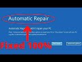 Automatic repair couldnt repair your pc windows 10 in hindi  windows 10 ko repair kaise karen