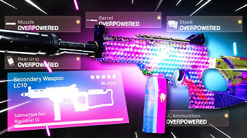 the LC10 has MAX DAMAGE and NO RECOIL in WARZONE.. (Best LC10 Class Setup)