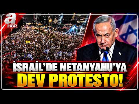 Massive Protest Against Netanyahu! Israel in Turmoil Before Elections | A Haber