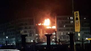 Liverpool Echo Arena fire 31st December 2017