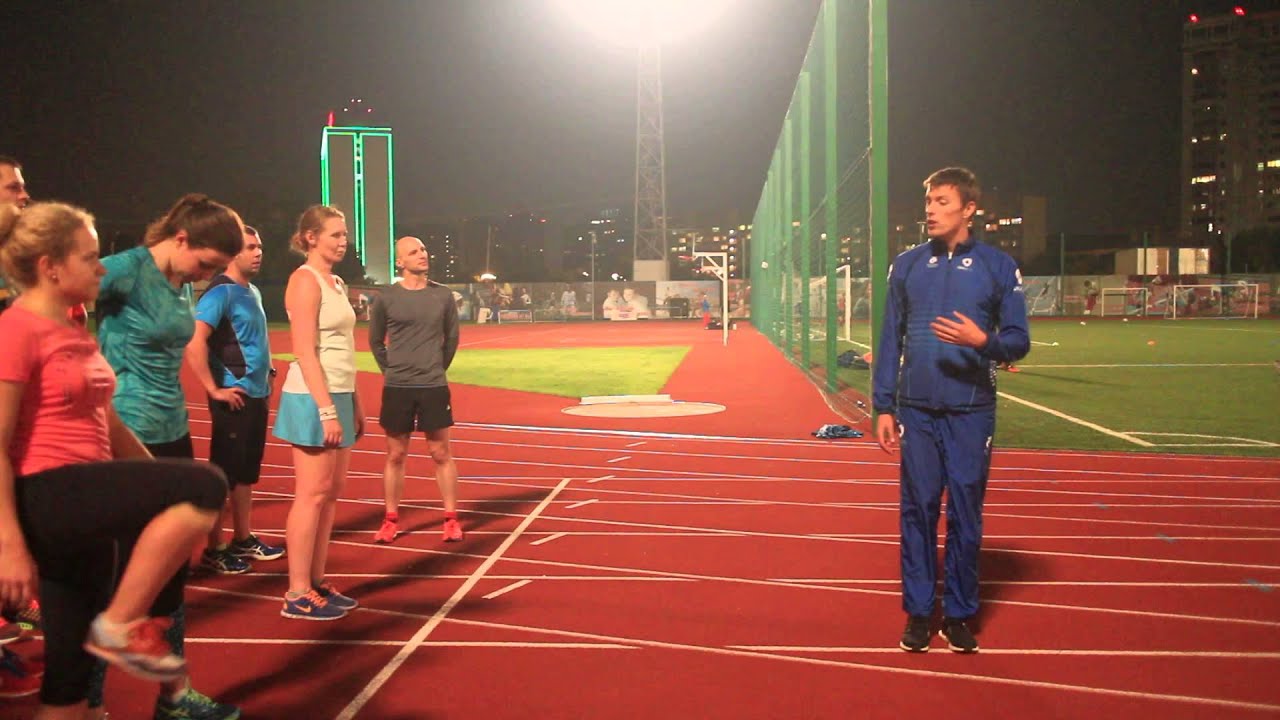 Беговая тренировка ЦиклON, Высокое бедро.