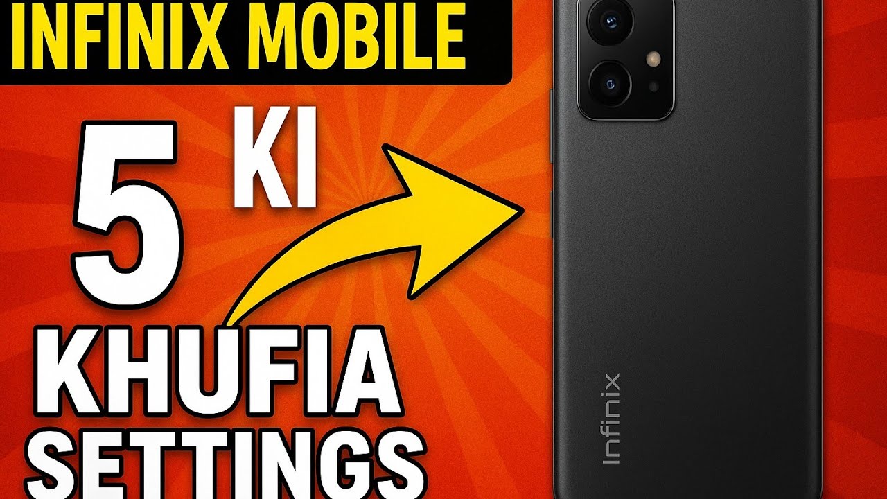 Top 5 Hidden Features in Infinix Mobiles | Full Guide in Urdu/Pashto
