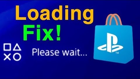 PS4 HOW TO FIX PLAYSTATION STORE “Please Wait” NOT LOADING! EASY NEW!