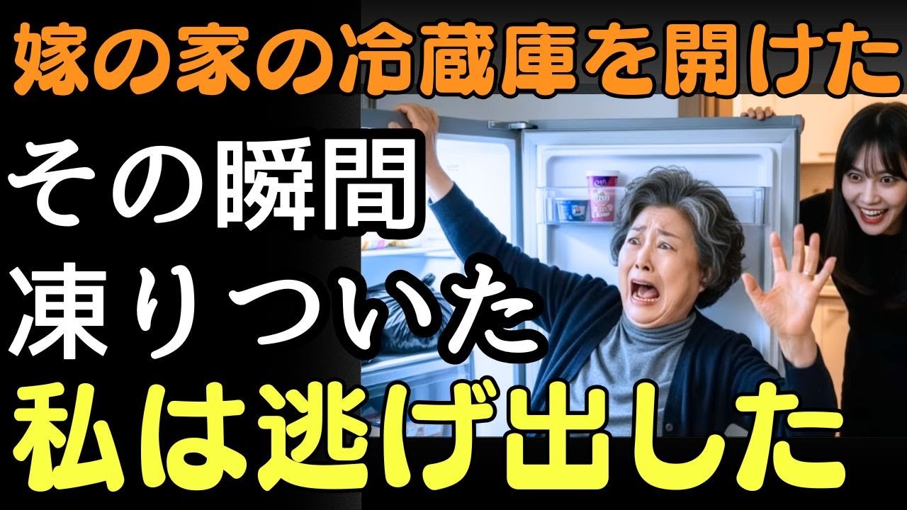 嫁の家の冷蔵庫を開けた瞬間、私は凍りついた――そして逃げ出した | 人生の教訓