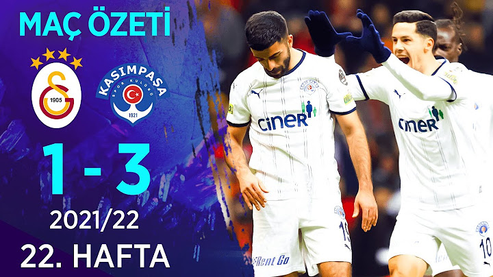 Galatasaray 1-3 Kasımpaşa MAÇ ÖZETİ | 22. Hafta - 2021/22