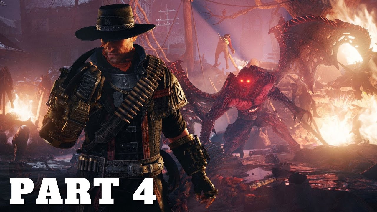 Evil West Walkthrough Gameplay (Co-op) Part 4 - From Dusk Till Dawn