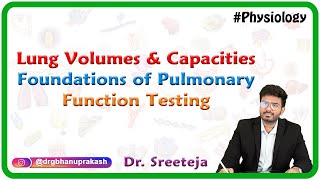 Lung Volumes & Capacities : Foundations of Pulmonary Function Testing Physiology USMLE Step 1