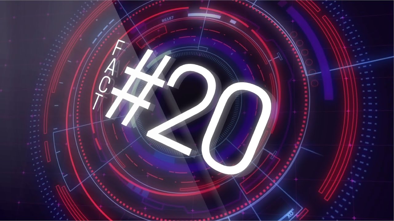 Facts number animation Sci tech style title (Fact Slides) Rio