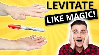 5 Levitations Anyone Can Do - Learn Easy Magic Tricks to Levitate Cards, Pens and More #levitation