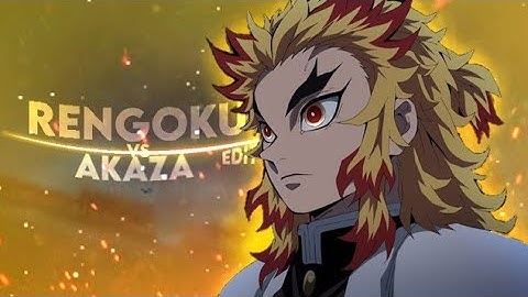 Rengoku VS Akaza 🔥「EDIT」 / Blurr app