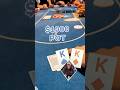 KK Turned Into a BLUFF?! #poker #casino